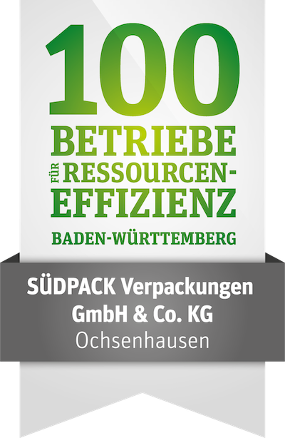 SÜDPACK - Ausgezeichnet für Ressourceneffizienz | Initiative Baden-Württemberg